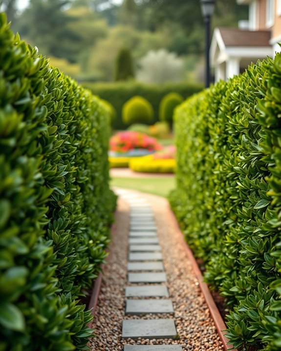 evergreen shrubs for privacy