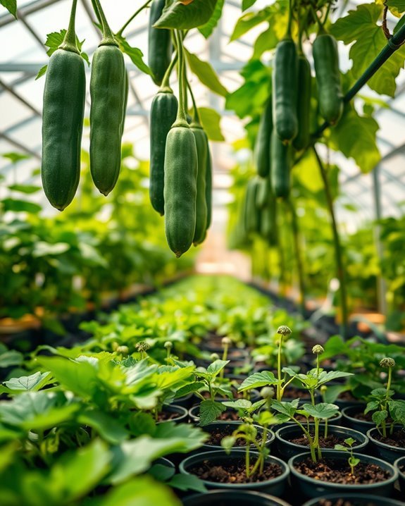 extended cucumber growing seasons