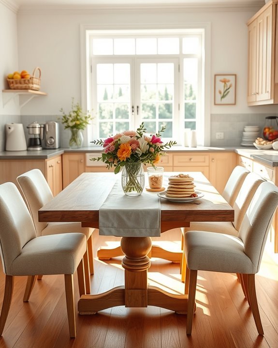 family breakfast bonding space
