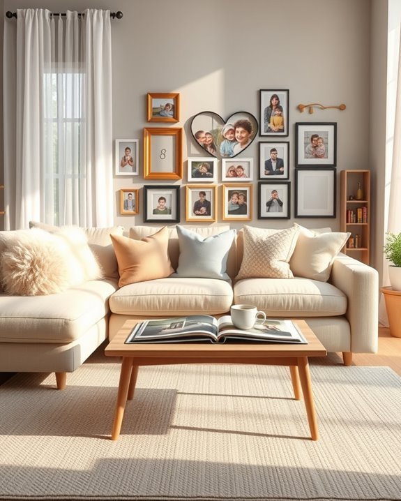 family memories display ideas