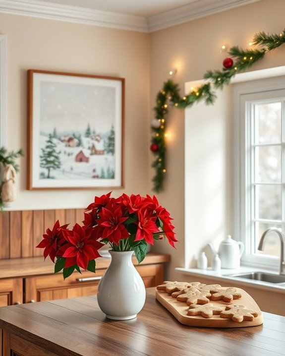 festive kitchen wall art