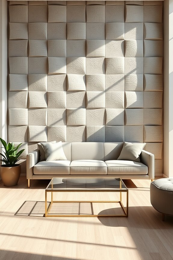 foam panel accent walls