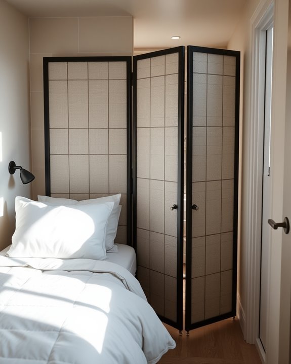 folding screen for privacy