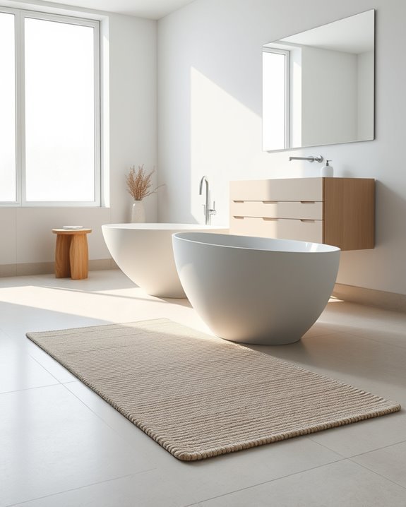 functional and stylish bath mats