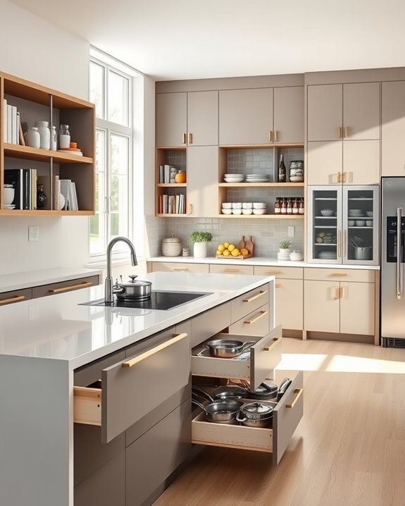 functional kitchen storage solutions
