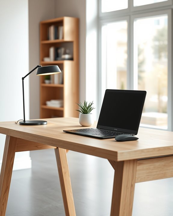 functional minimalist workspace design