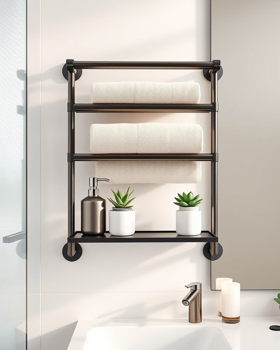 functional towel storage solutions