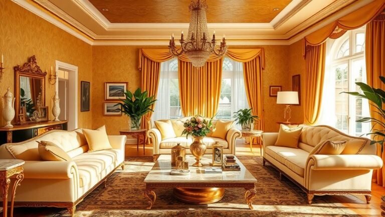 glamorous gold wallpaper designs