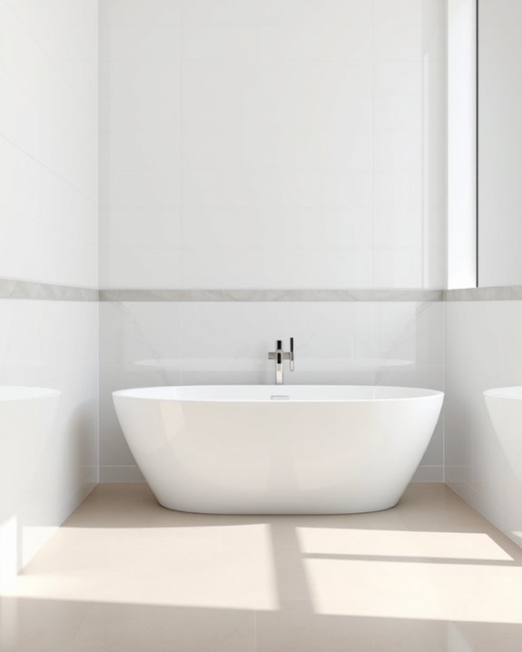 glossy tiles for elegance