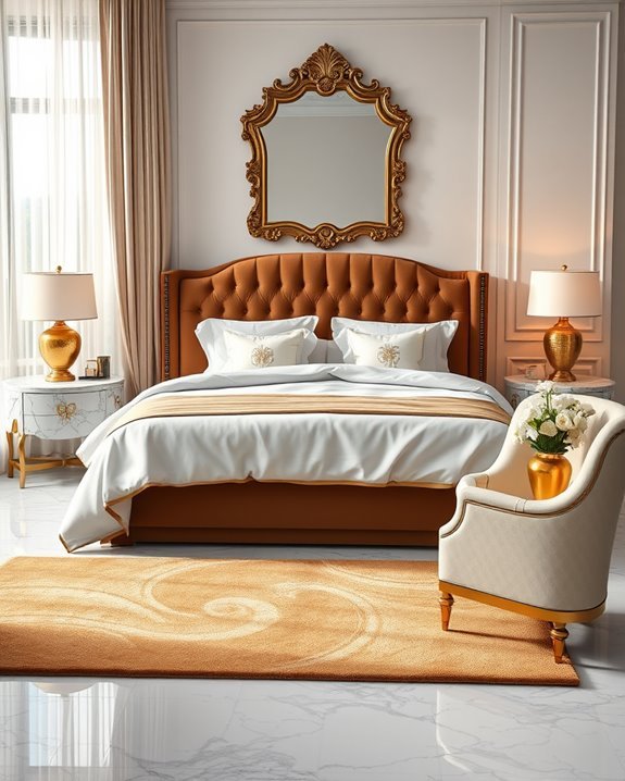 gold and marble elegance