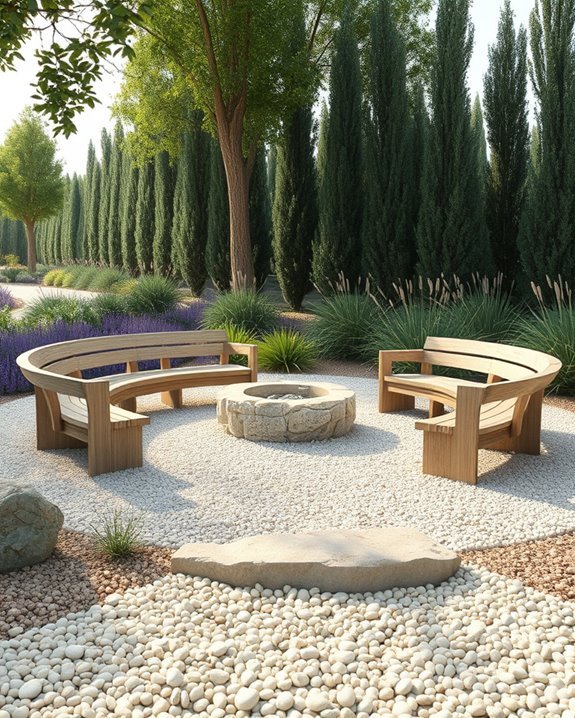 gravel seating area essentials