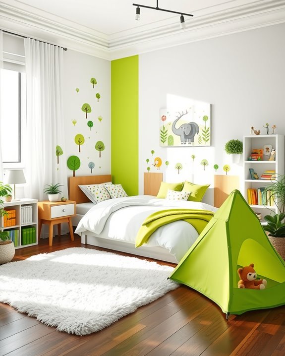 green and white inspiration