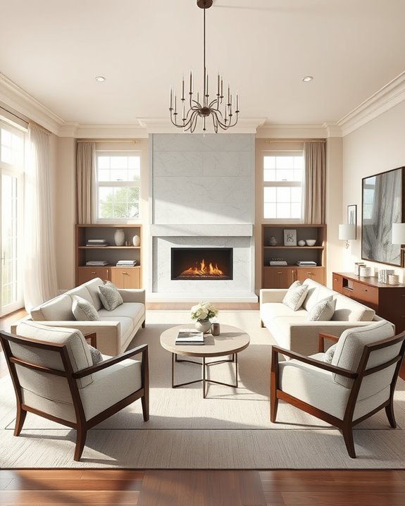 harmonious transitional design elements
