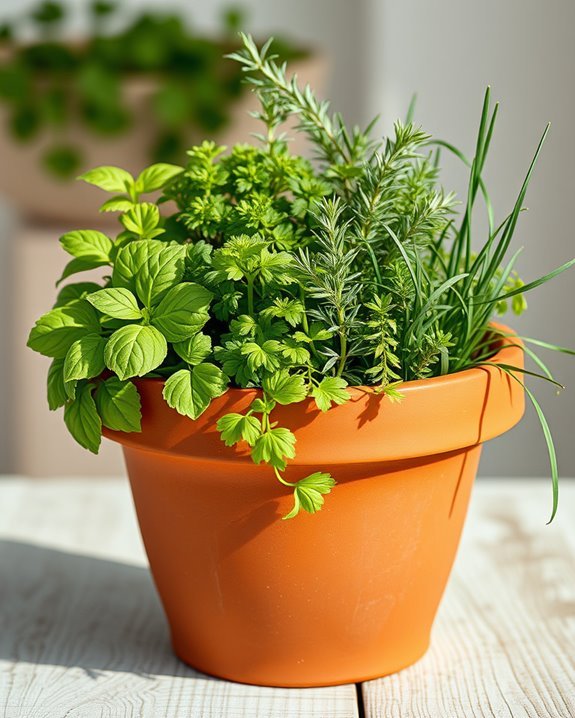 herb companion planting benefits