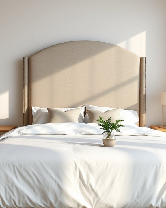 high back headboard comfort style