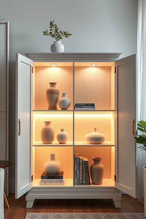 illuminate your accent cabinet