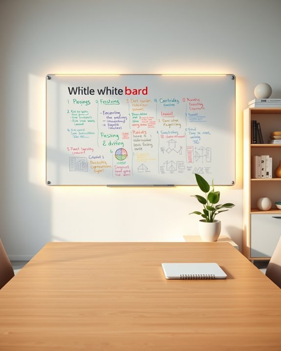 illuminated brainstorming surfaces enhance productivity