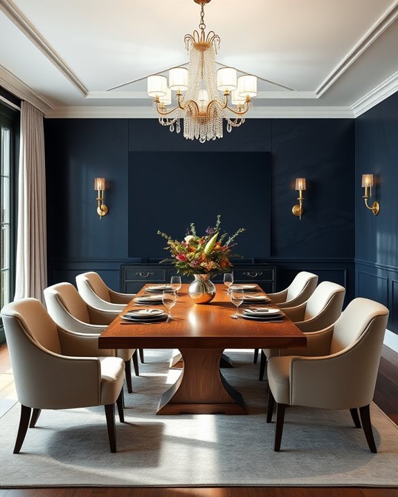 indigo elegance for dining