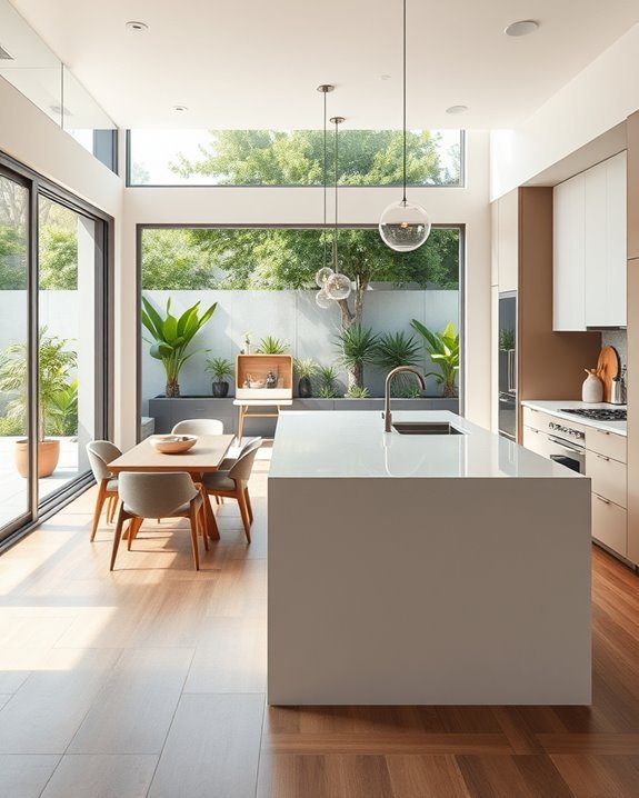 indoor outdoor kitchen harmony
