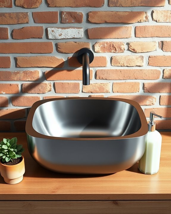 industrial modern sink designs