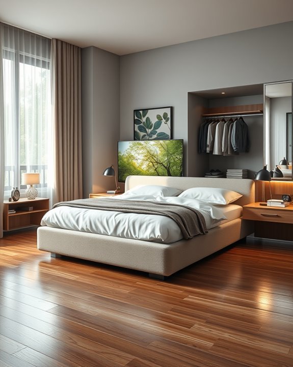 innovative bedroom entertainment solution