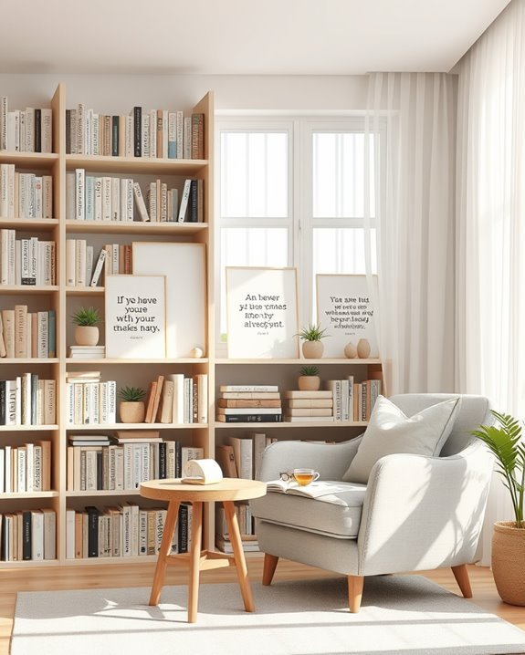 inspirational quote display ideas
