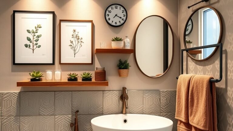 inspiring bathroom wall decor