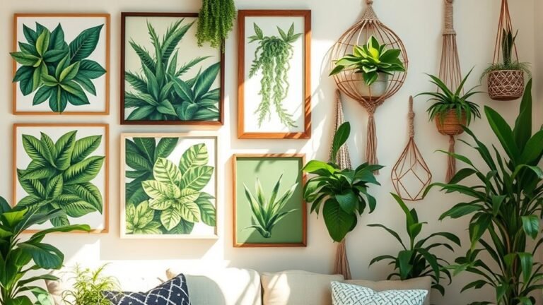 inspiring green wall art