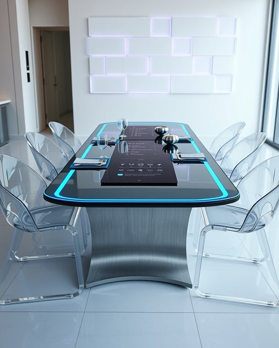 interactive dining tech experience