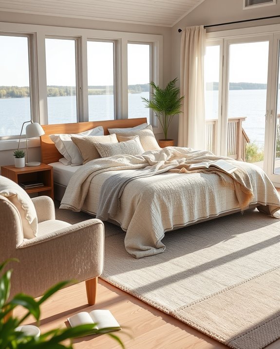 layered bedding for comfort