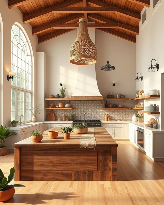 layered lighting enhances ambiance