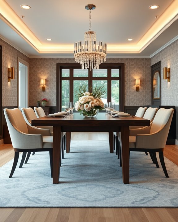 layered lighting for ambiance
