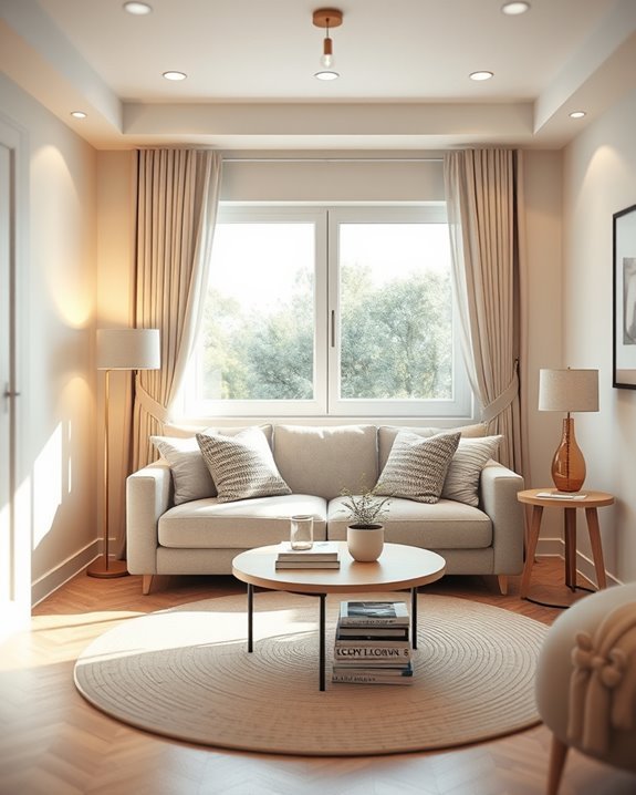layered lighting for ambiance