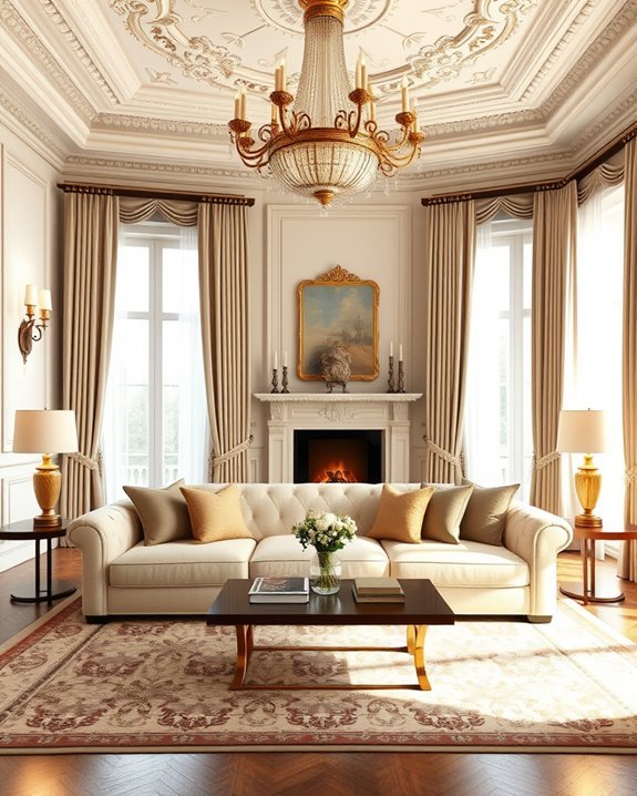 layered lighting for elegance