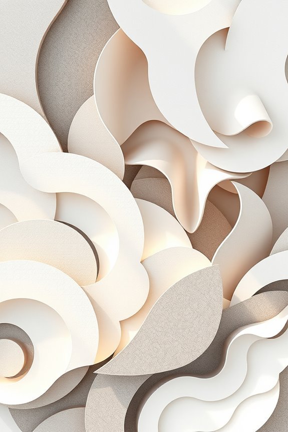layered patterns enhance interiors