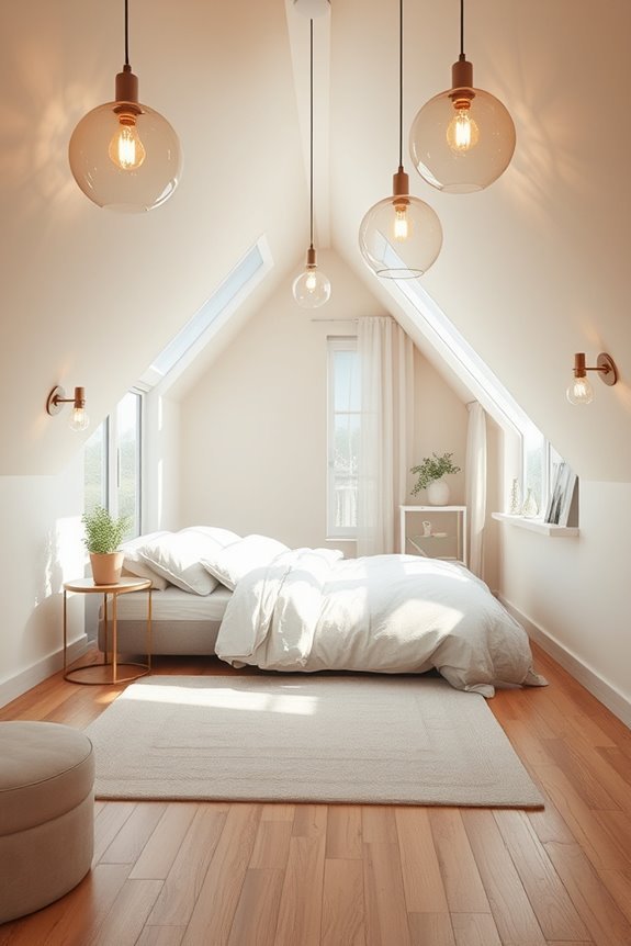 light airy glass fixtures