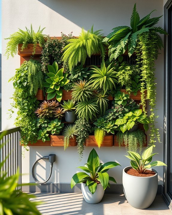 living wall art installations