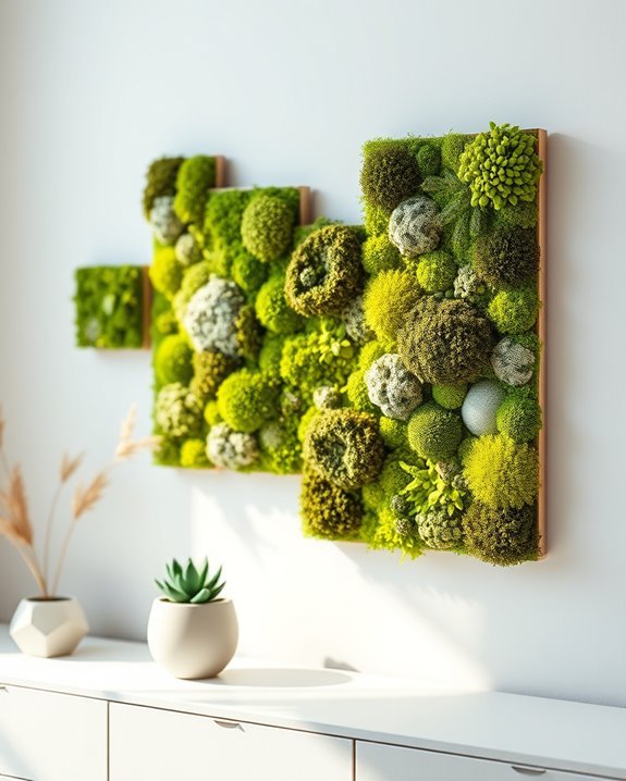 lush low maintenance wall decor