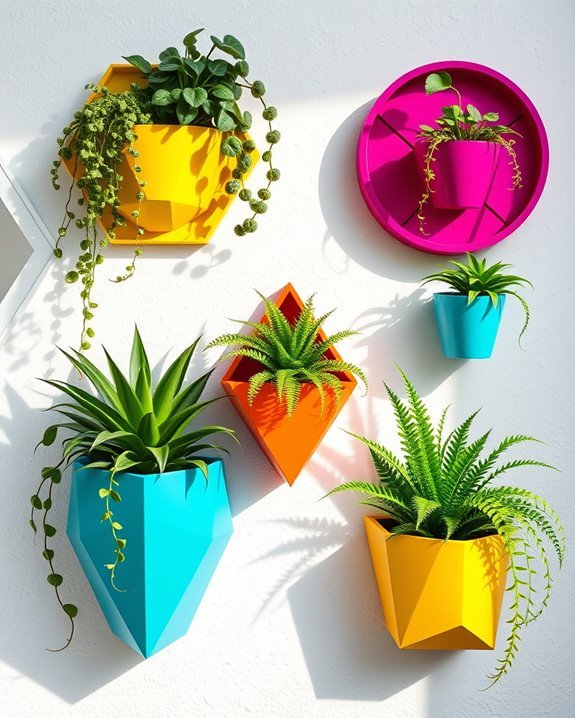 lush vertical garden decor