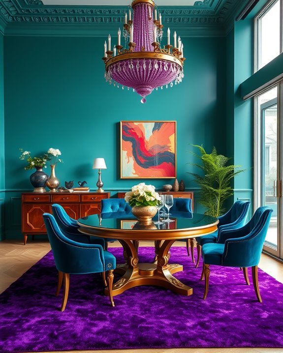 luxurious bold jewel tones