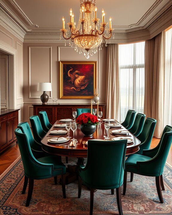 luxurious rich color palettes