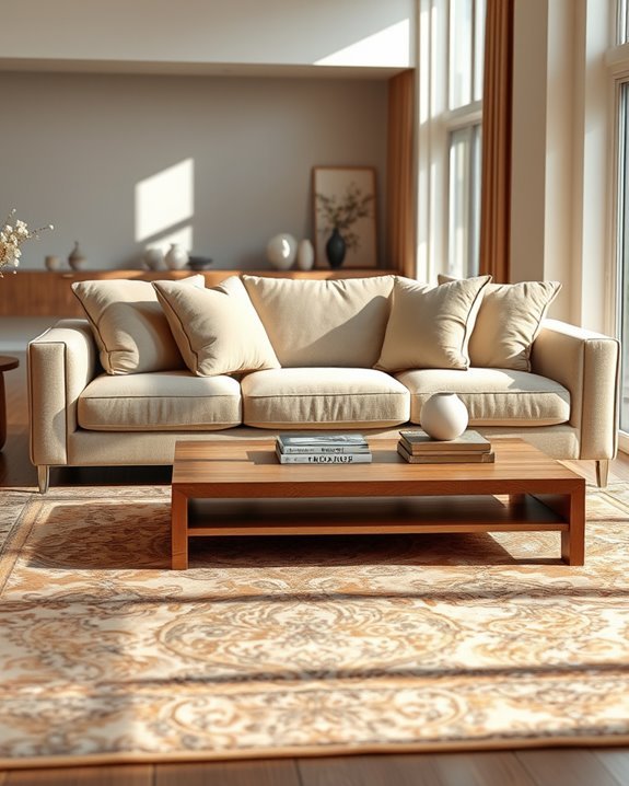 luxurious silk rug elegance