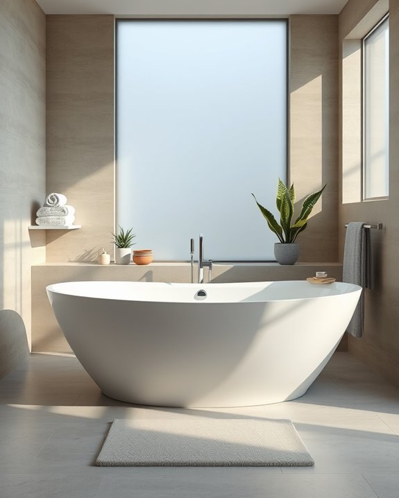 luxurious statement bathtub options