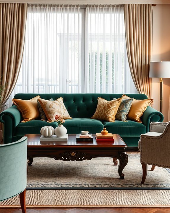 luxurious textured fabric elegance