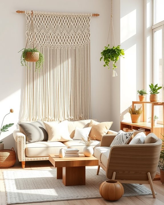 macram for boho warmth