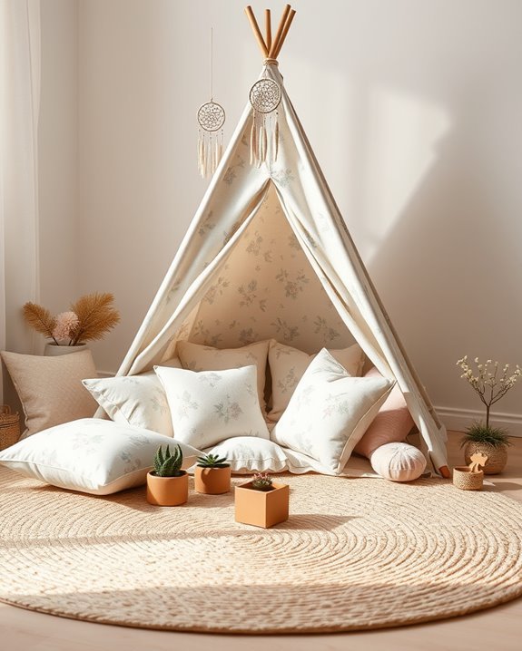 magical mini teepee playtime