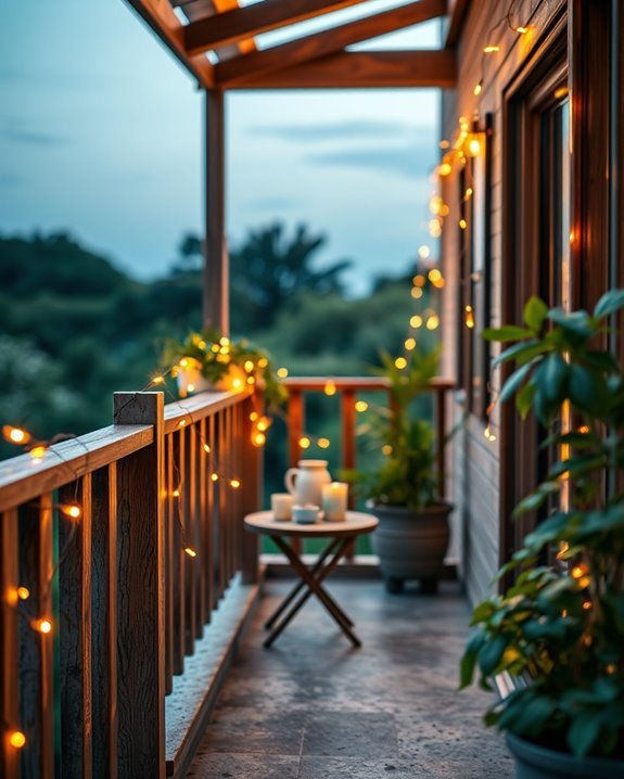 magical outdoor string lights