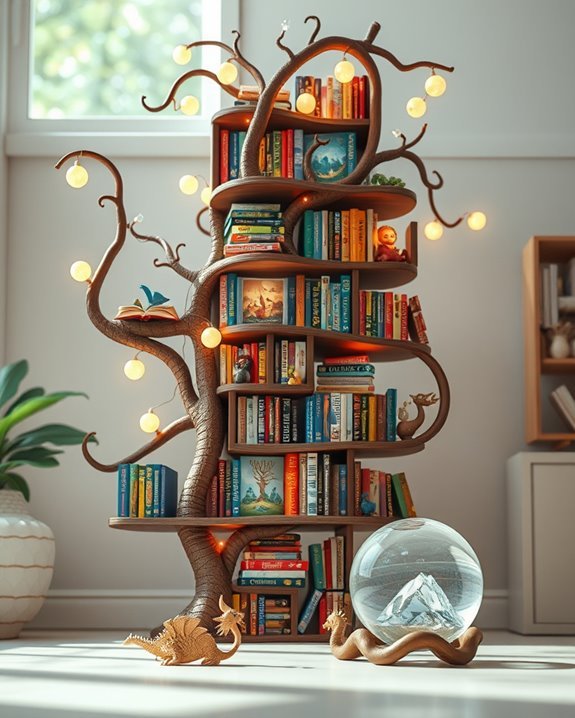magical storybook reading nook