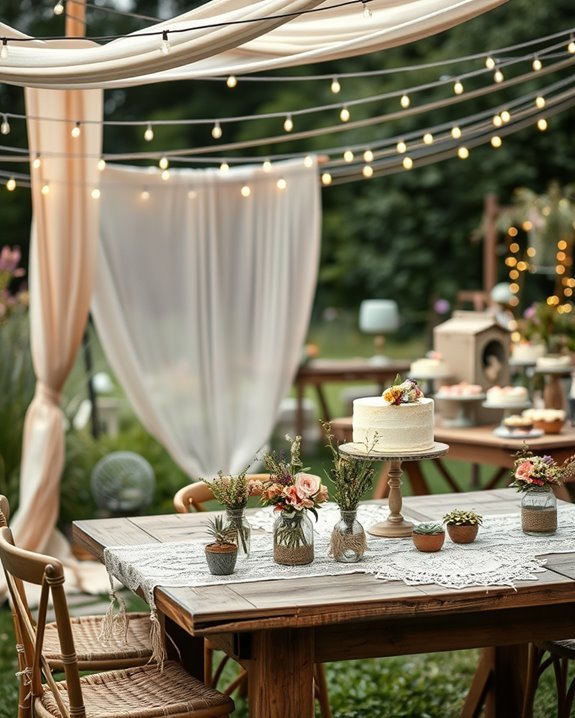 magical string lights ambiance