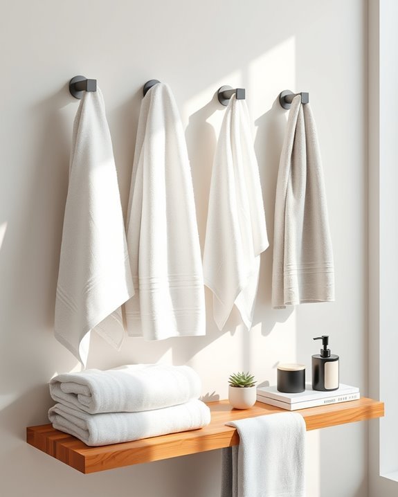 magnetic towel organization solutions